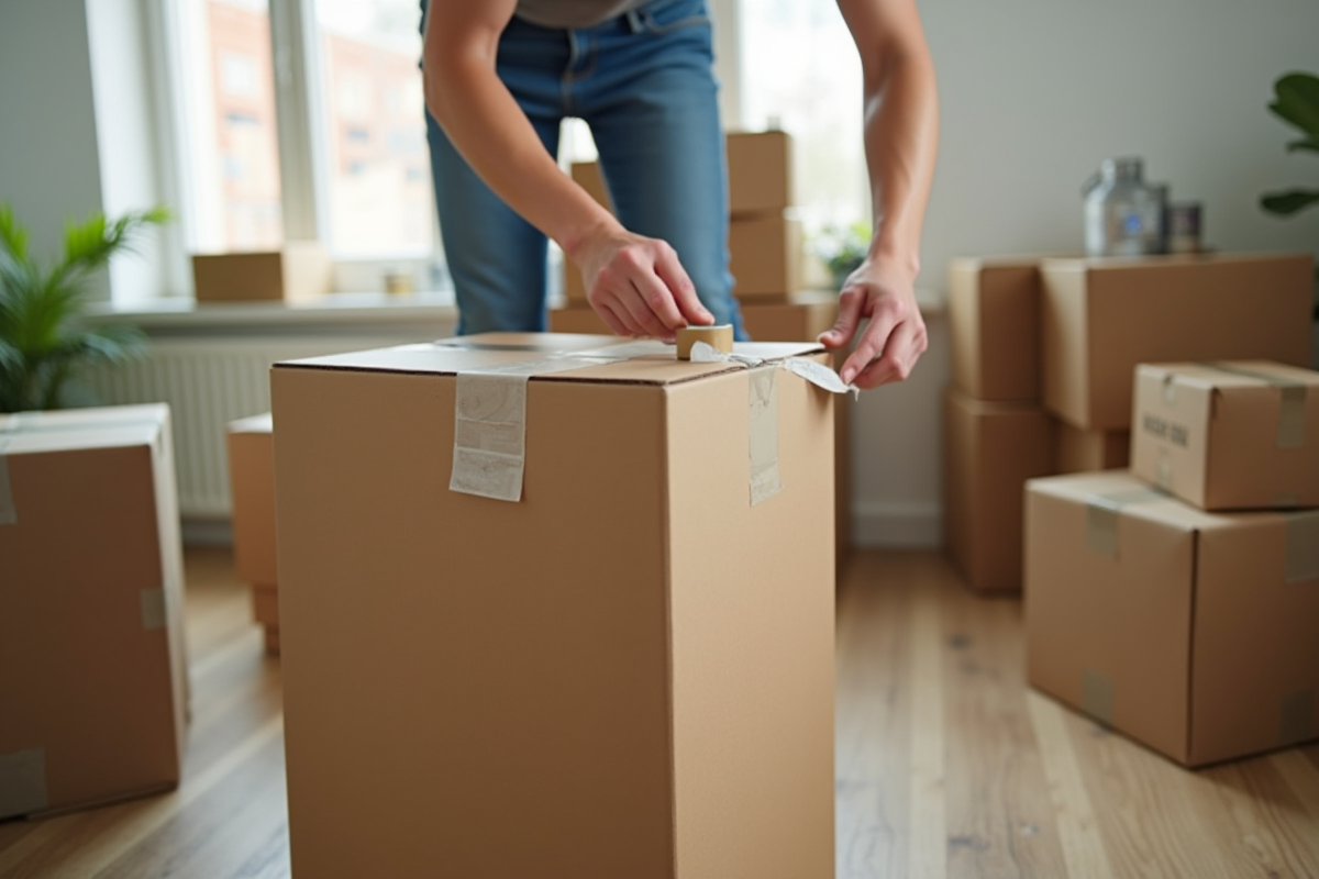 cartons déménagement