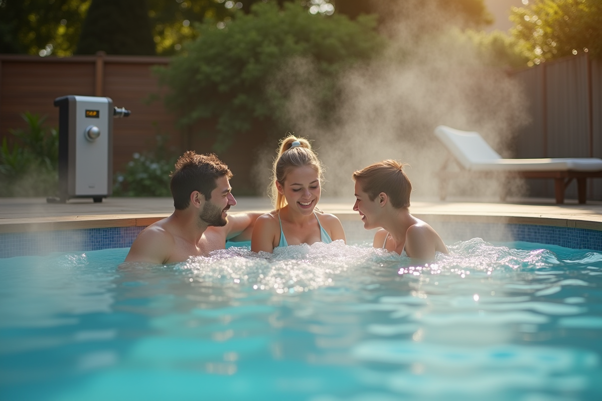 piscine chauffée