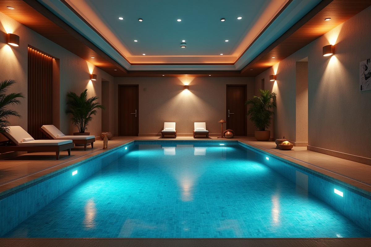 éclairage piscine