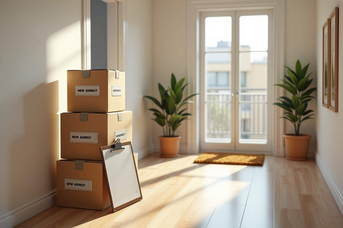 adresse changement