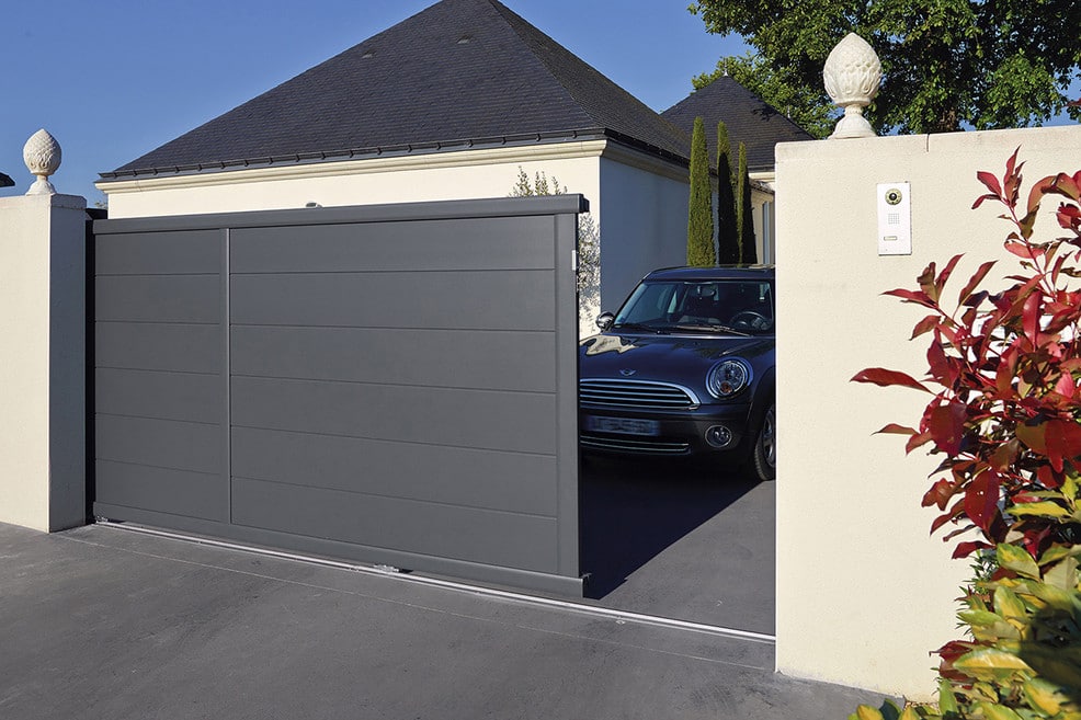 sa clôture d’un portail coulissant les avantages